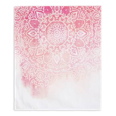 Blush pink discount and grey tapestry